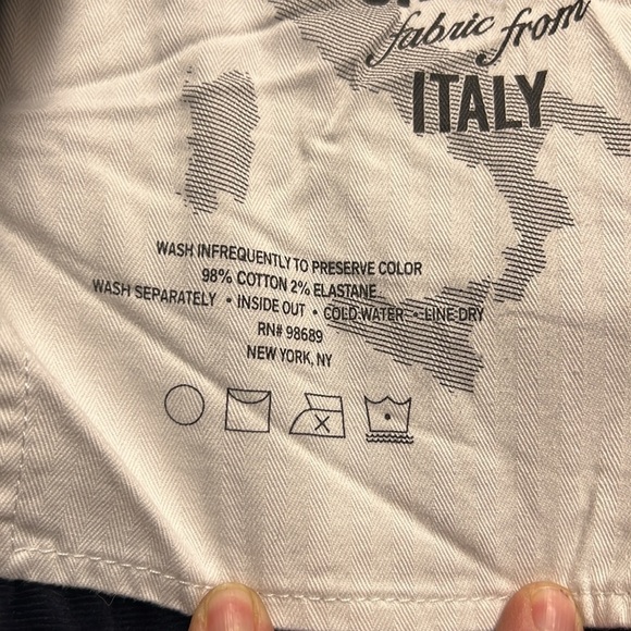 Todd Snyder Navy Italian Corduroy Pants size 33 - Picture 10 of 13